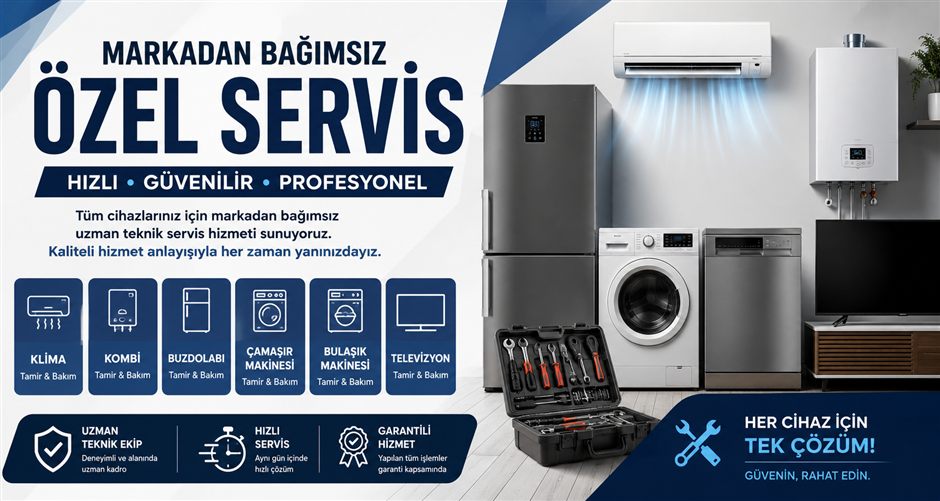 Andırın Beyaz Eşya Servisi — klima, kombi ve beyaz eşya servisi